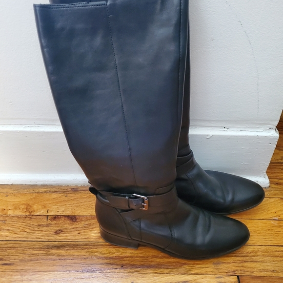 Naturalizer Black Riding Boot 9.5 - Picture 4 of 8